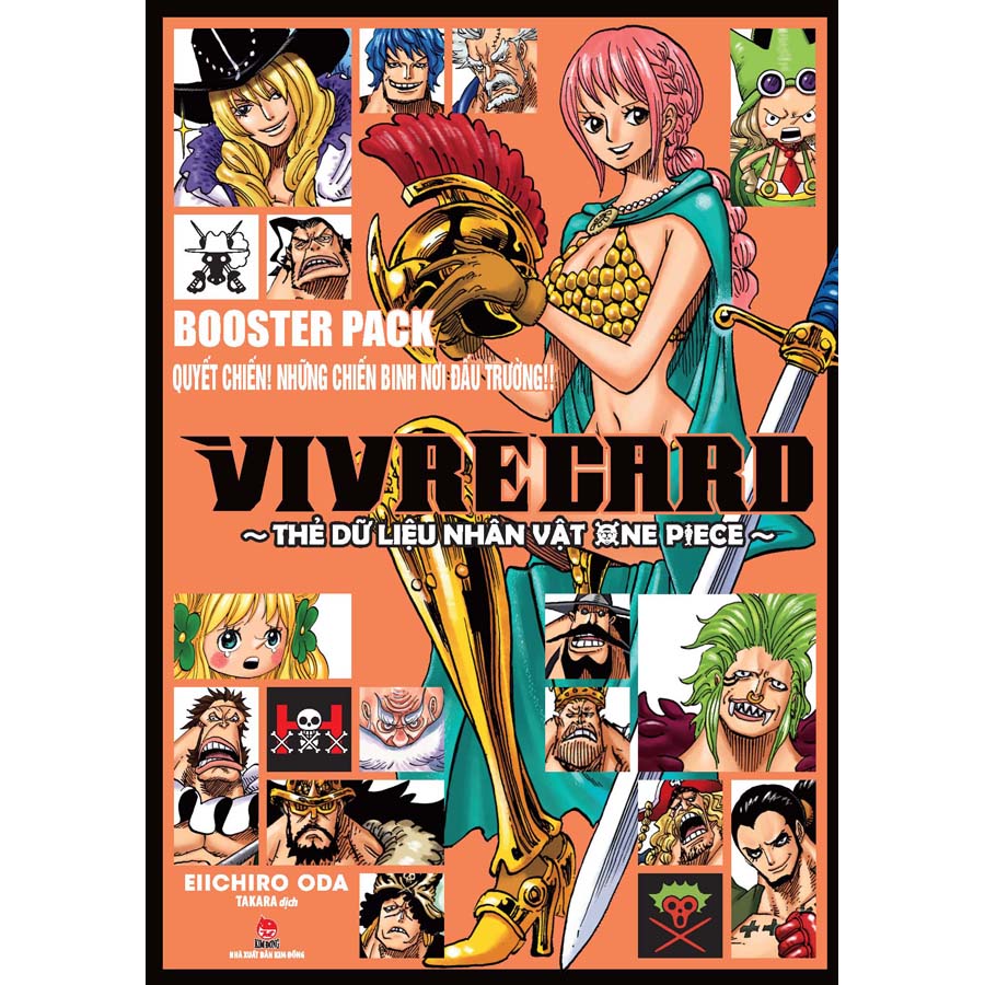 Vivre Card - Thẻ Dữ Liệu Nhân Vật One Piece Booster Pack - Quyết Chiến! Những Chiến Binh Nơi Đấu Trường!!