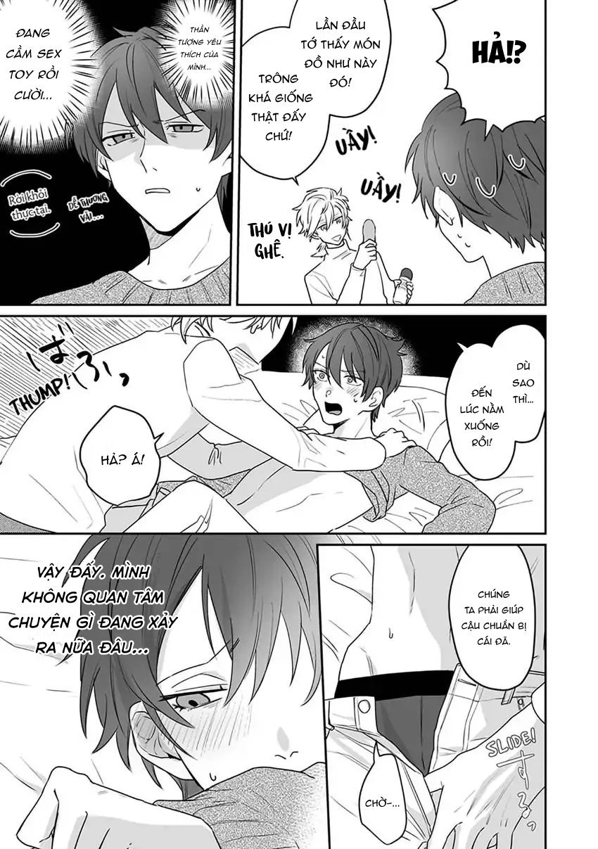 có lẽ thần tượng của tôi đang yêu tôi! tôi chưa từng nghĩ mình sẽ làm tình với cậu ấy chapter 5 6