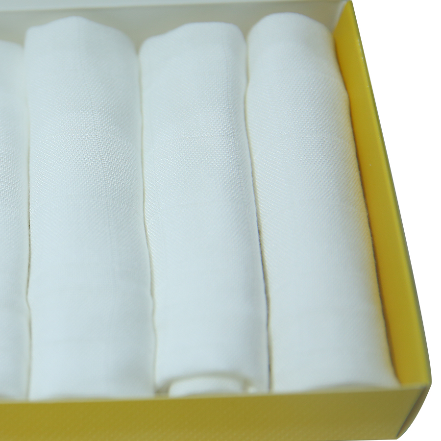 Khăn sữa sợi tre lụa YORI cao cấp cho bé sơ sinh