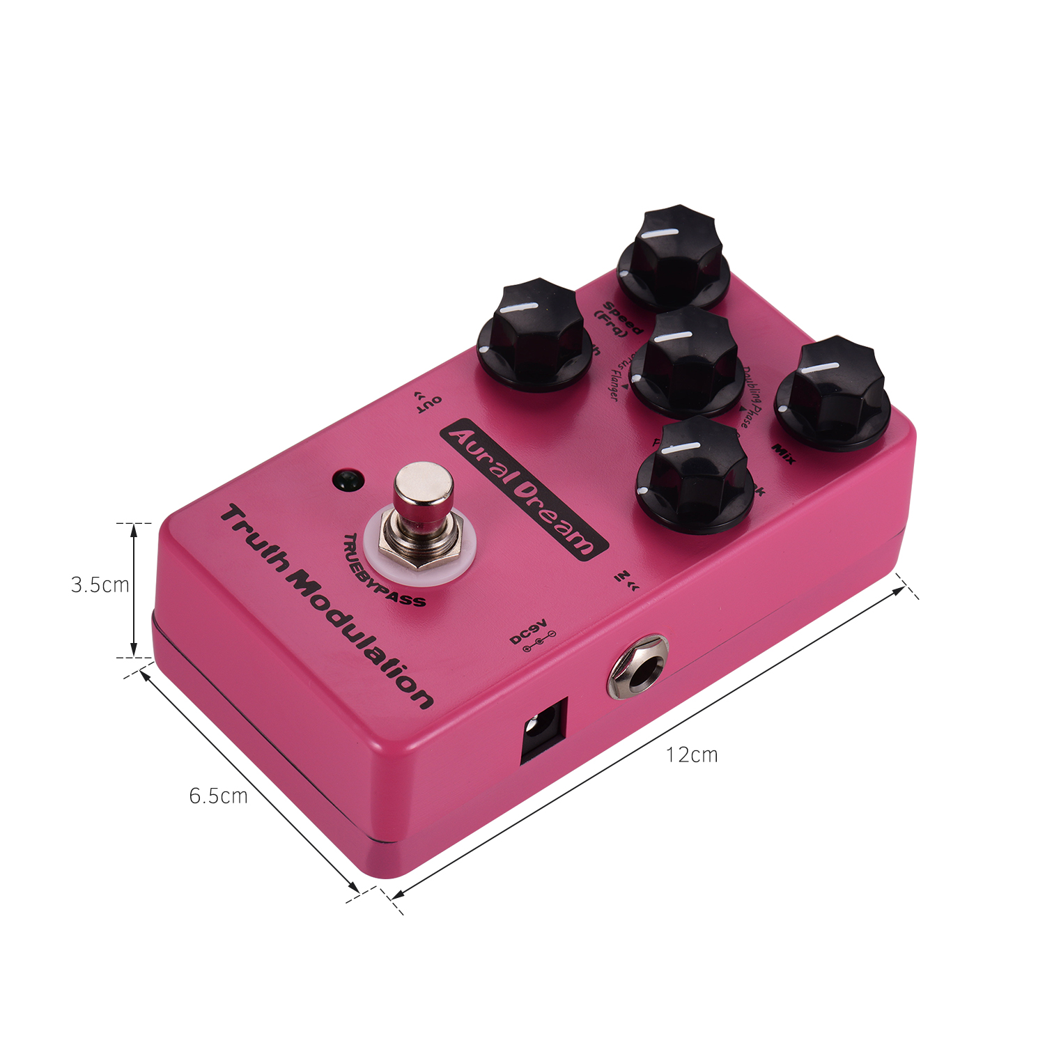 Aural Dream True Modulation Guitar Effect Pedal 8 Sound Modes Including