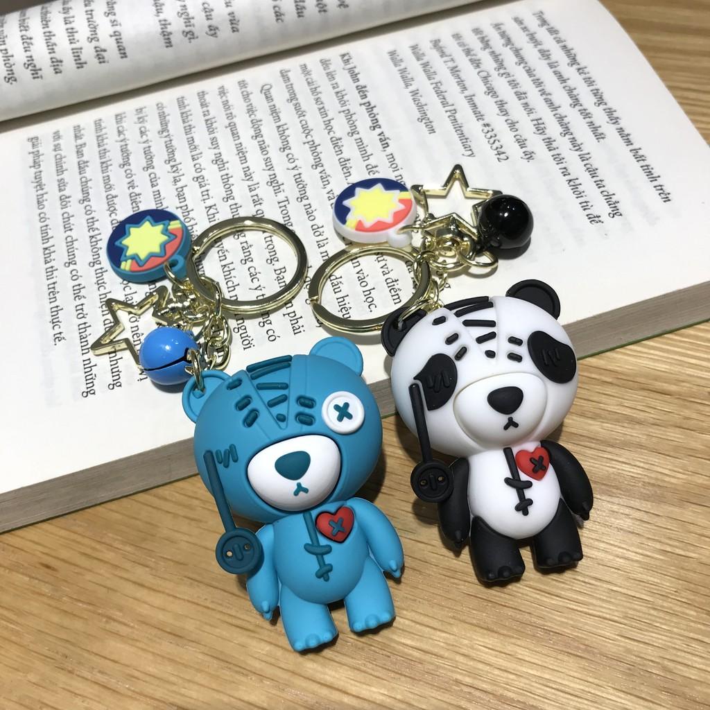 Móc khóa Gấu siêu chất
