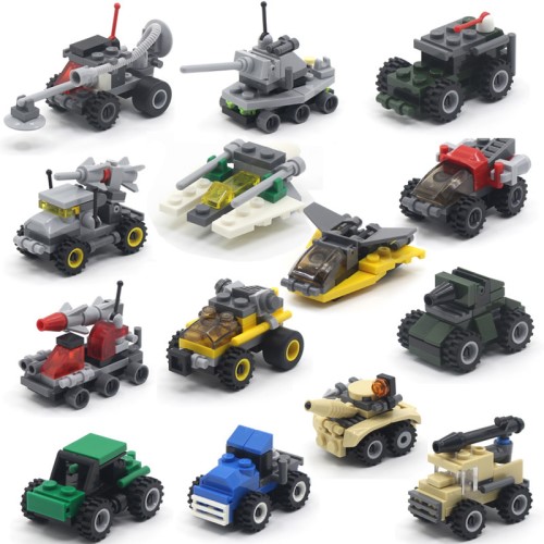 Bộ Sưu Tập Đồ Chơi Lego 14 Mẫu Xe Quân Sự 001