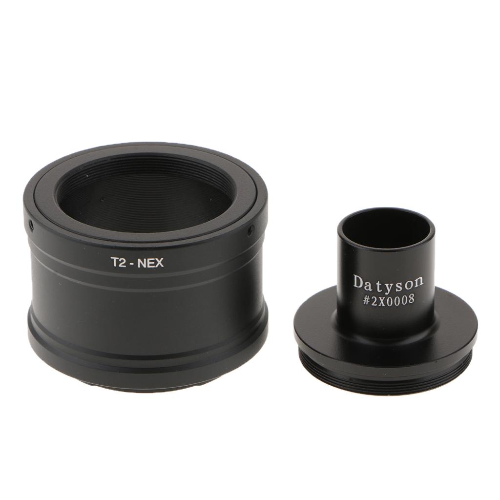 T2 Ring for Sony E NEX NEX3 NEX5 NEX7 Lens + 23.2mm Microscope Mount Tube