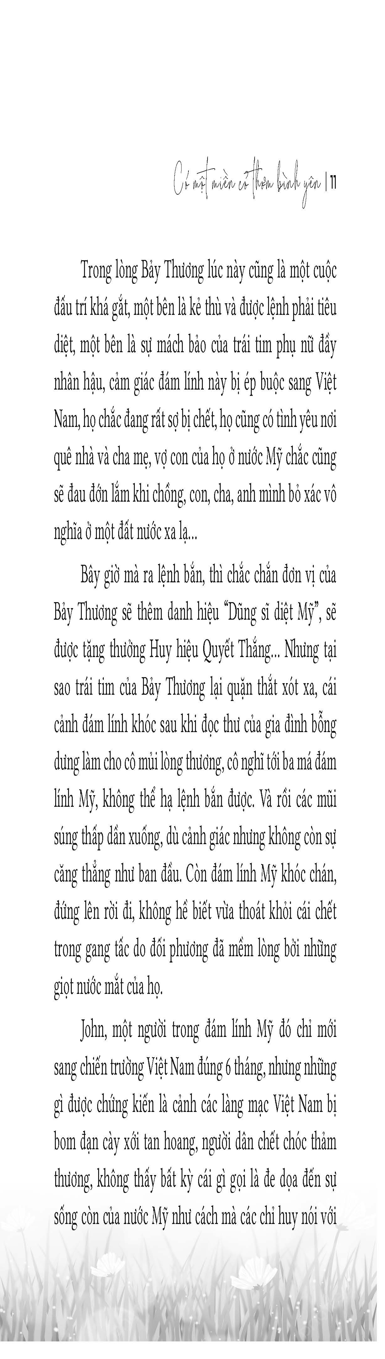 Có Một Miền Cỏ Thơm Bình Yên