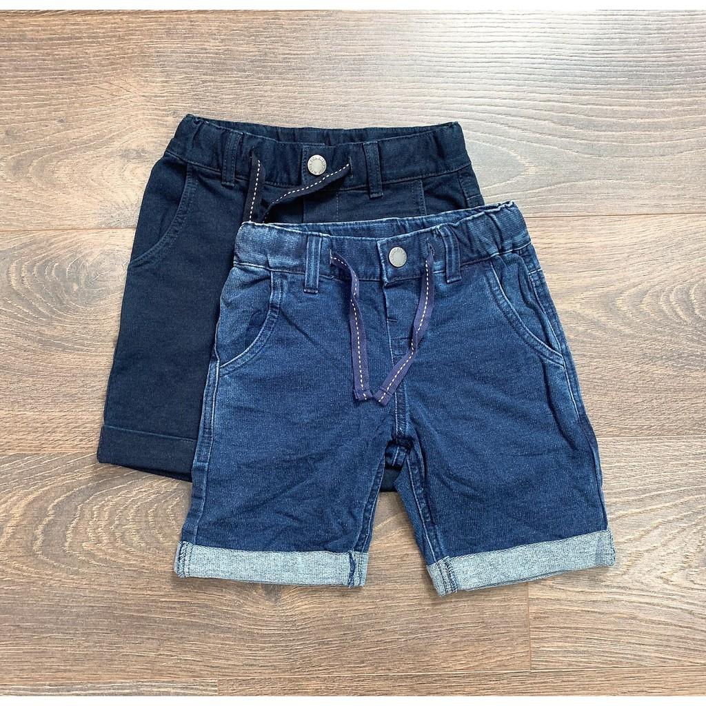 Quần short thun giả jean  xuất dư xịn size đại 4-18Tuổi