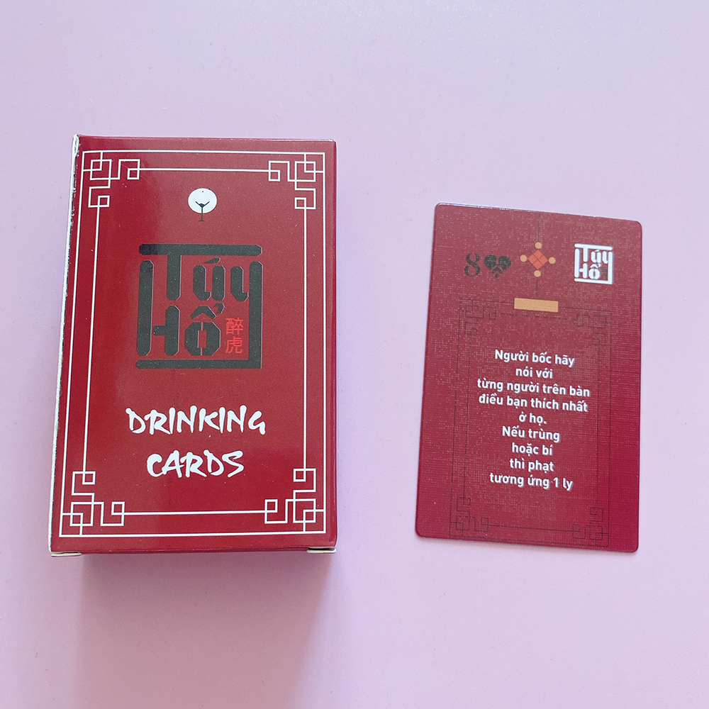 Bộ Bài Túy Hổ Drinking Game 52 Lá Bài Tụ Tập Tết 2022 Bản Giới Hạn