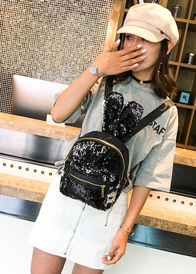 Balo thỏ sequin lấp lánh BERI