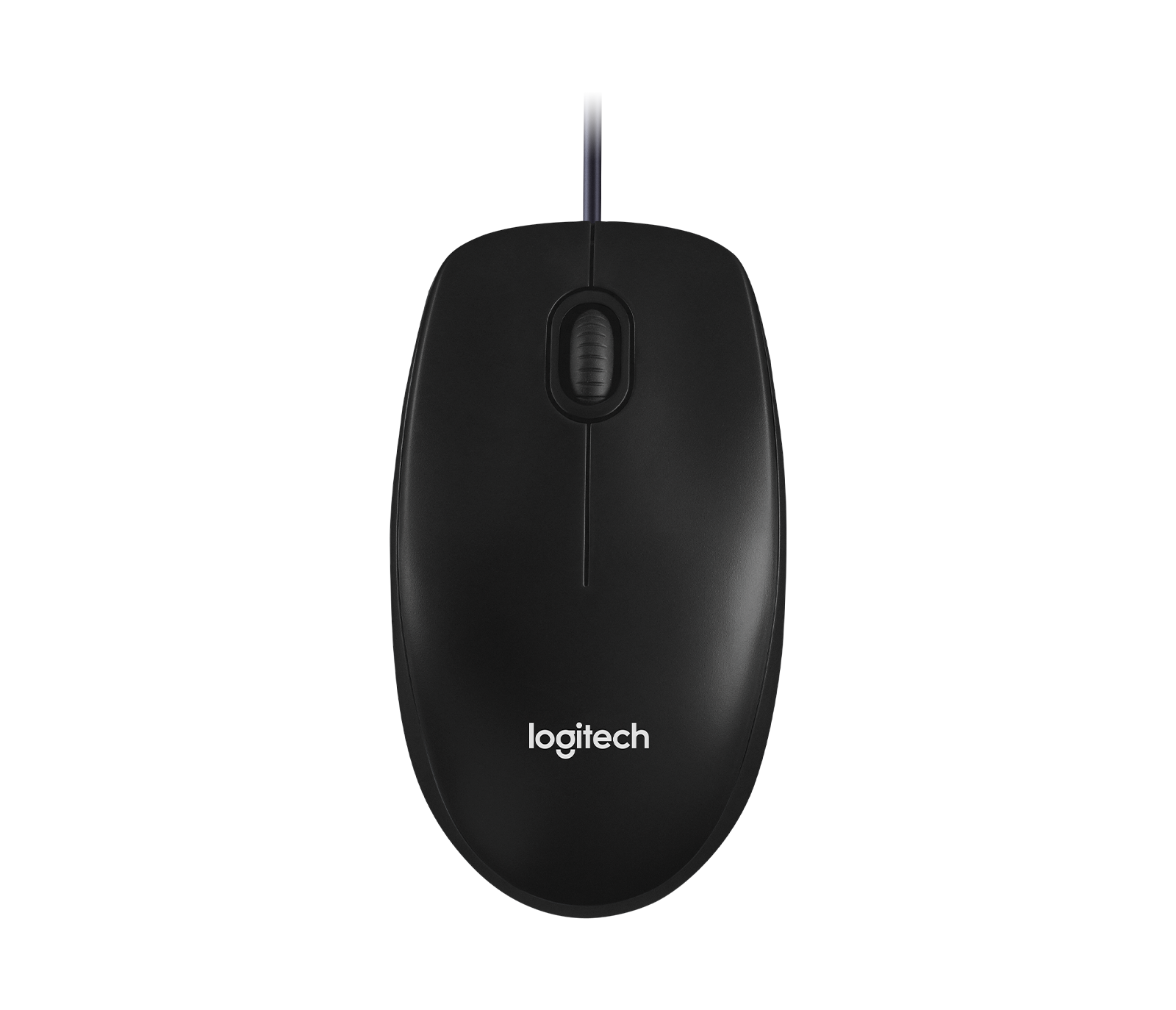 Chuột có dây Logitech B100- Hàng chính hãng