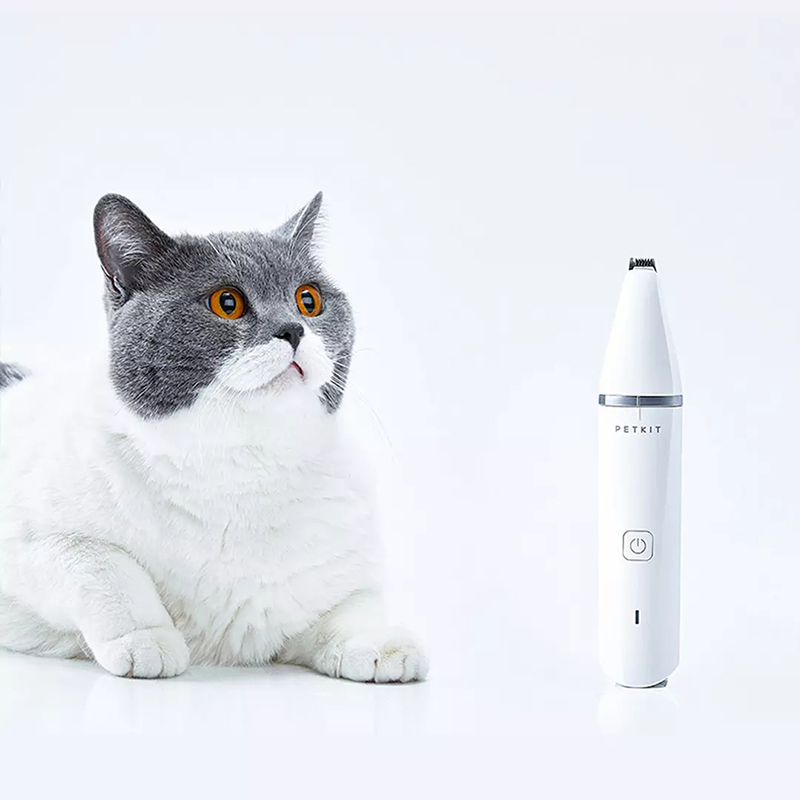 Tông đơ cạo lông và cắt móng chó mèo 2 trong 1 Xiaomi Petkit không thấm nước và có thể sạc lại, 600Mah Ipx7 - INTL