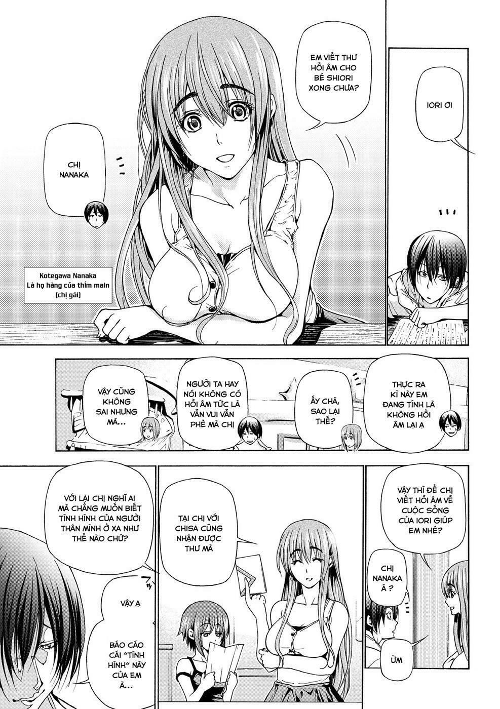 cô gái thích lặn - grand blue chapter 25.5 3