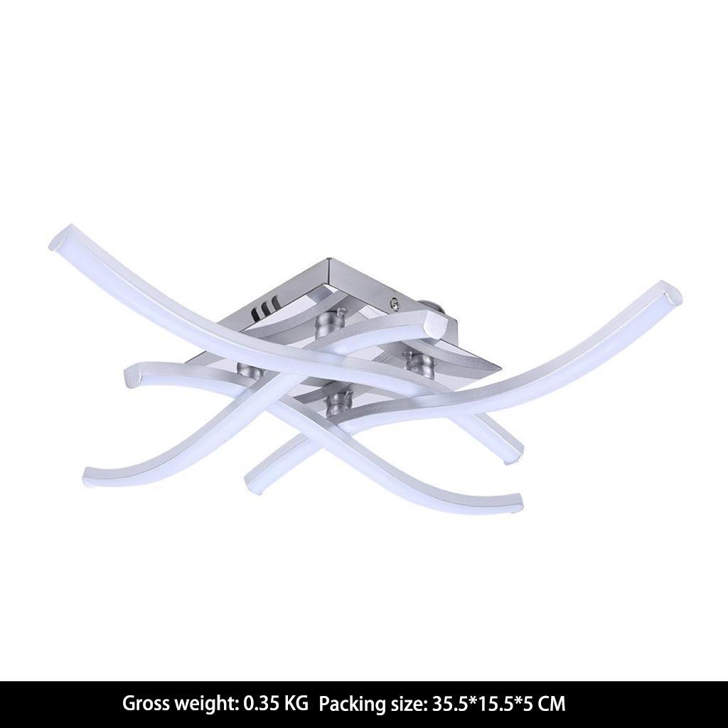 Modern 4-Bar LED Ceiling Light Indoor Kitchen Lamps Lighting Warm White