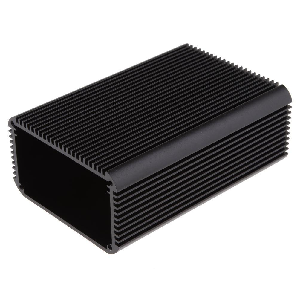 2Pcs Full Aluminum Enclosure Case Mini Amplifier Box Chassis 115x80x45mm DIY