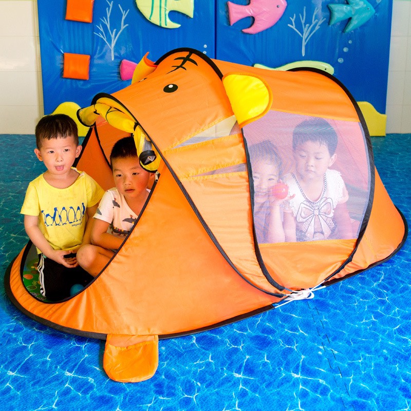 Lều Cho Bé  tự bung Hình Thú  Kèm Túi Đựng - Lều Trẻ Em Trong Nhà