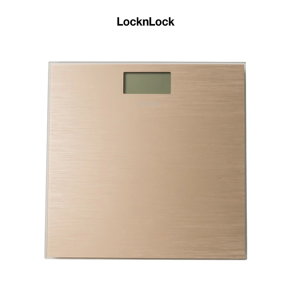 Cân Sức Khỏe Điện Tử LocknLock ENC526SLV Dùng Trong Gia Đình, Pin Sạc - 180kg