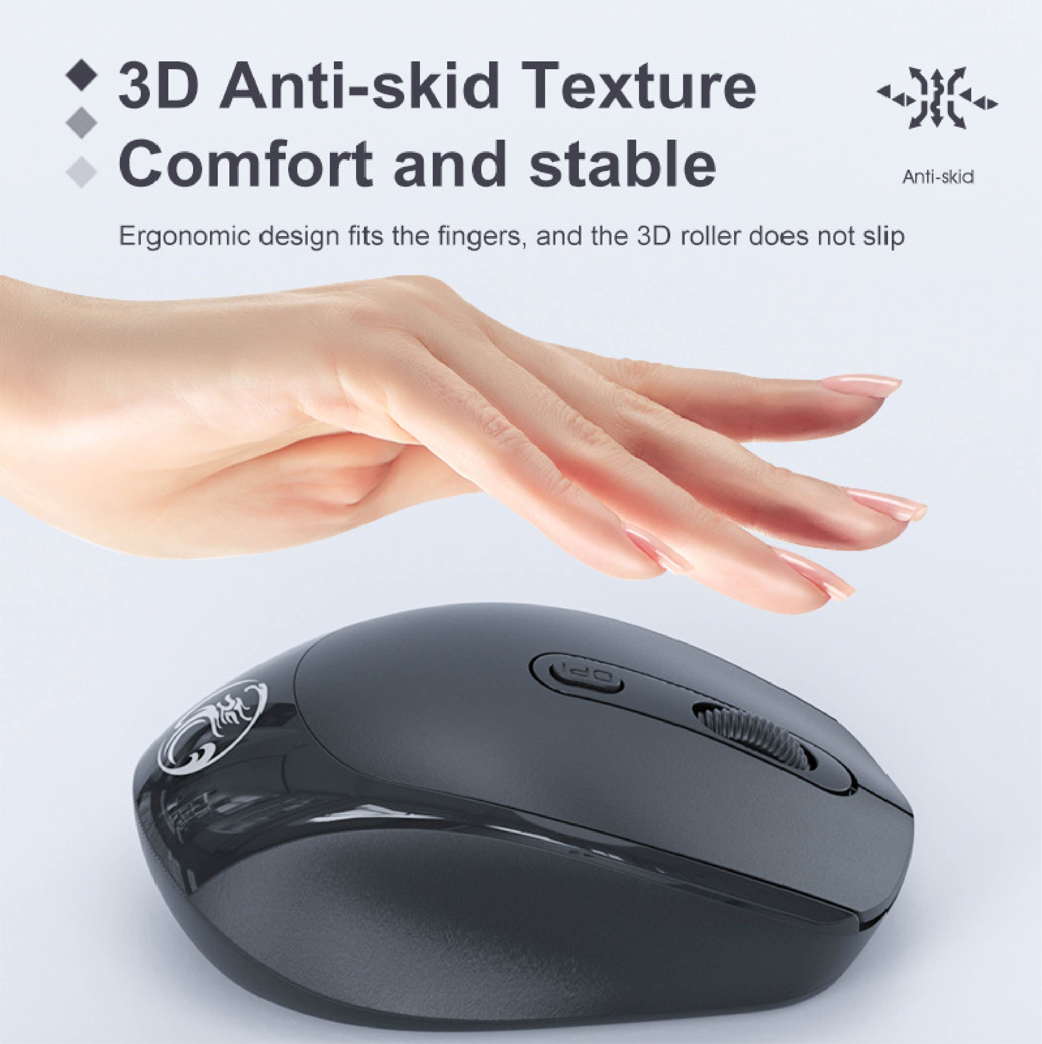 Chuột vi tính không dây IMICE G2, Wireless 2.4Ghz, 800/1200/1600DPI - hàng chính hãng