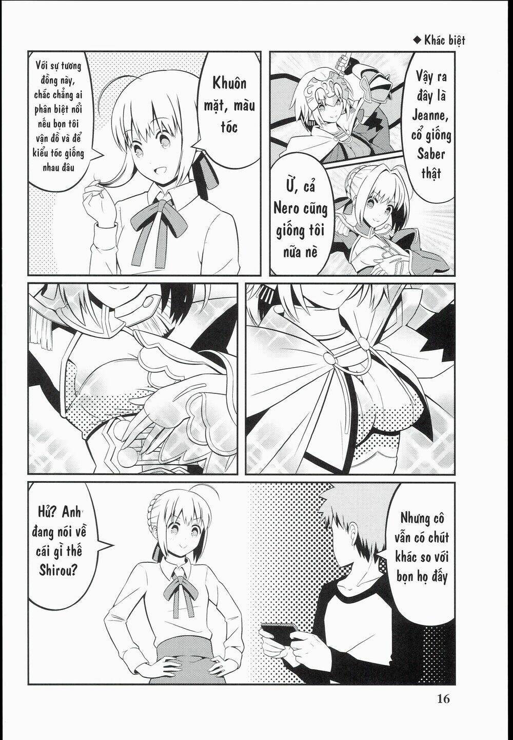 saber-san chơi fgo! chapter 1 18