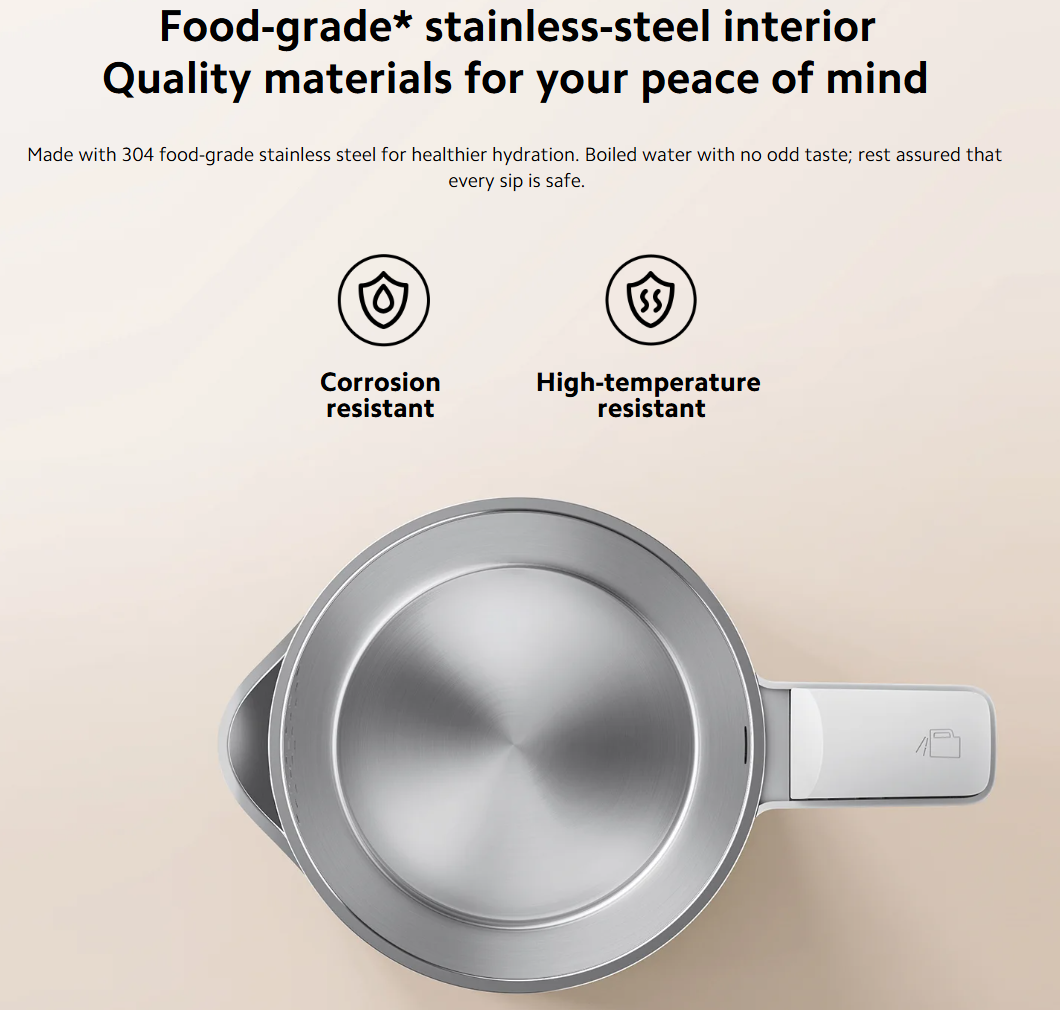 Ấm Đun Nước Siêu Tốc Xiaomi Electric Kettle 2 Lite | 1500W - Hàng chính hãng