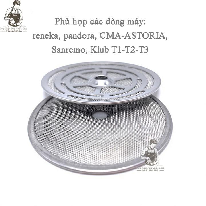 Shower RENEKA, Pandora, Sanremo - Lưới Lọc Họng Máy Pha Reneka - Linh Kiện Máy Pha Cà Phê M39