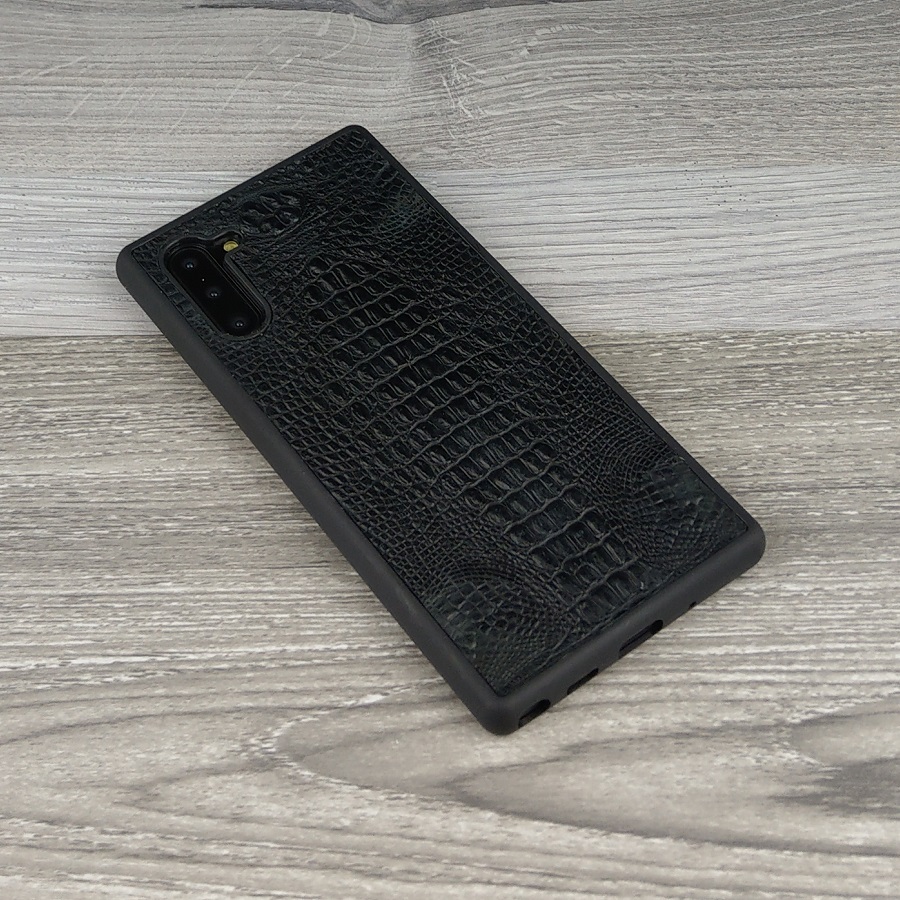 Ốp Lưng dành cho Samsung Galaxy Note 10 Da Cá Sấu Có Gù