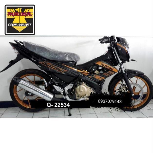 Tem rời raider xăng cơ chữ SATRIA