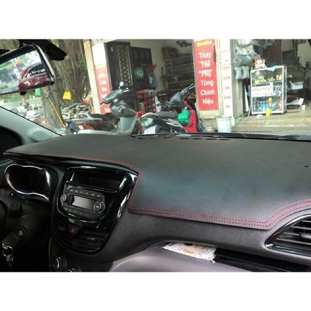 KIA CERATO 2019-2020-2021, thảm taplo da vân cacbon