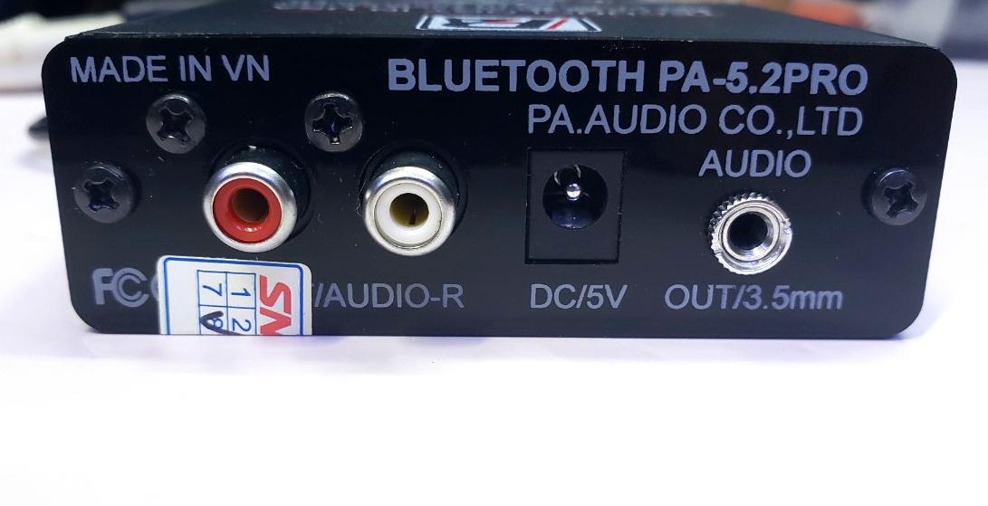 Hộp Thu Bluetooh 5.0 Có FM Đọc Được USB và Thẻ Nhớ