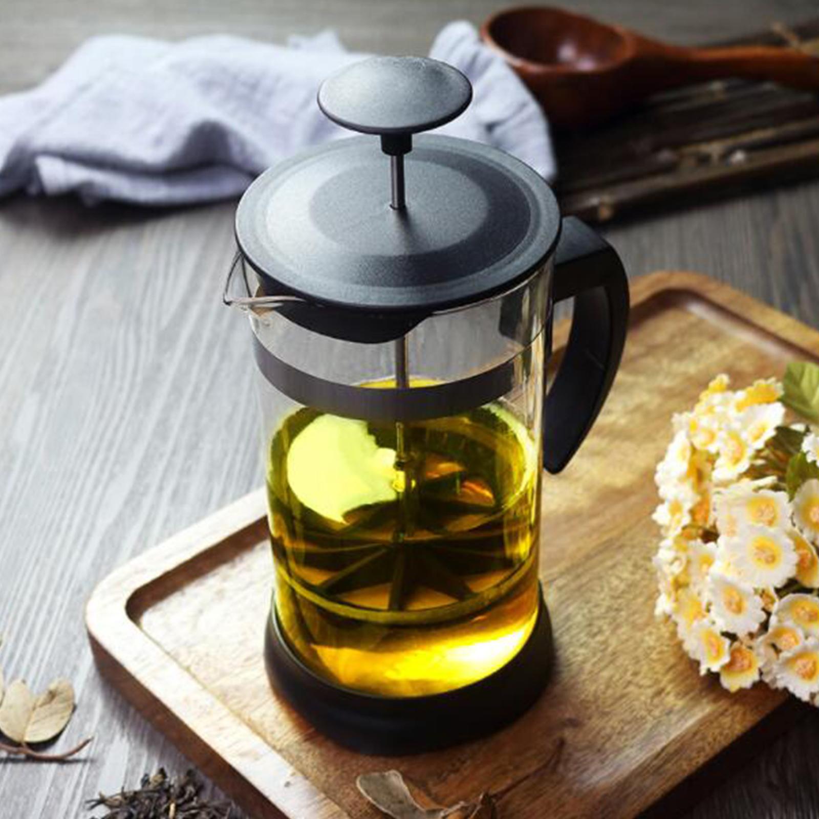 Máy Pha Cà Phê Của Pháp Presser Coffee Presser Chứng Thủy Tinh Chống Nhiệt Cho Máy Pha Trà Với Bộ Lọc Mật Độ Cao