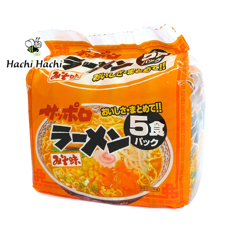 Mì Ramen ăn liền vị miso 420g (84g x 5gói)