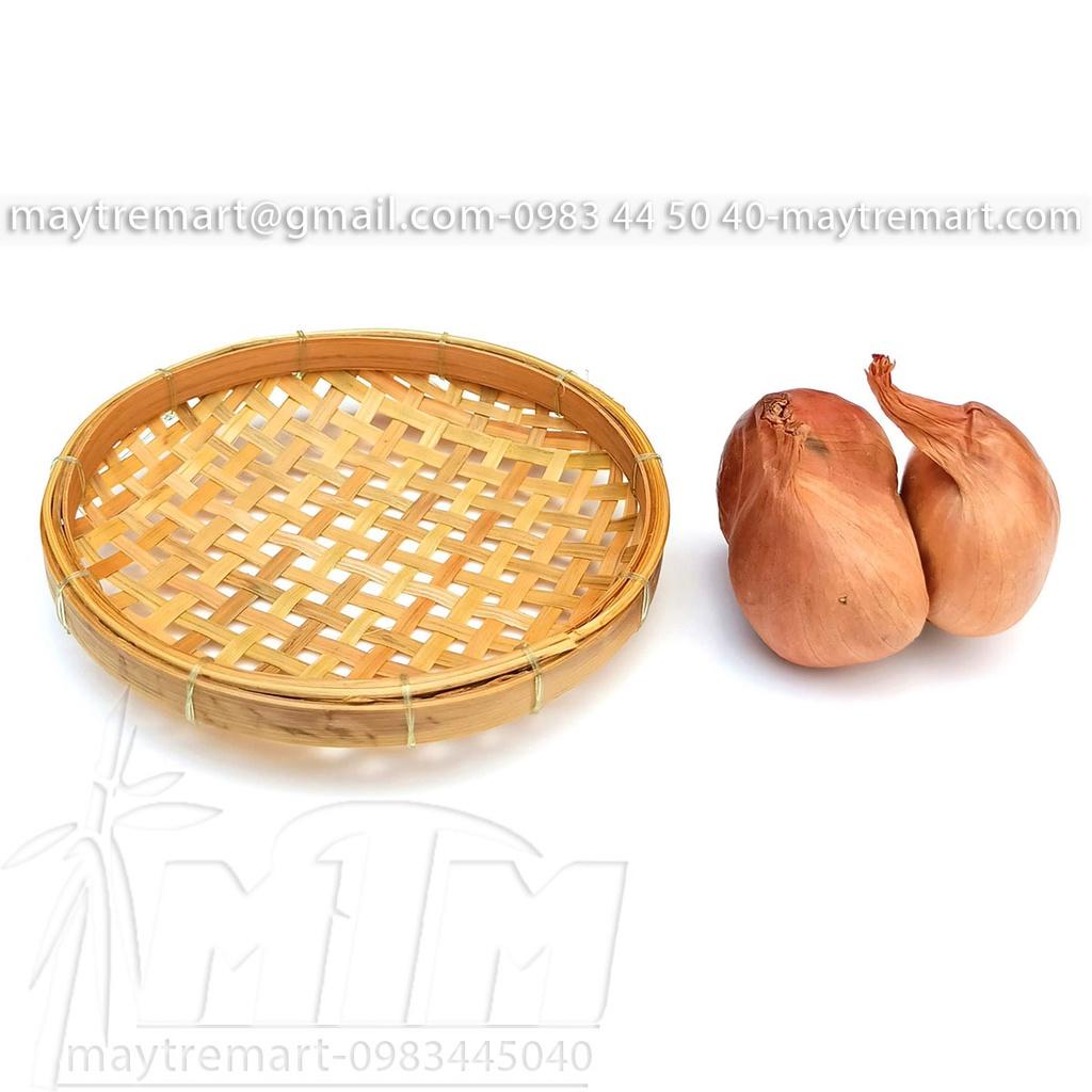 Đĩa tre, sàng tre nhí, trang trí, decor, phụ kiện chụp hình.