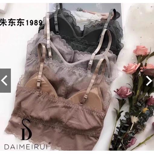 M186. Áo bra ren DAMILEI , bra bralette đệm mỏng dáng croptop siêu hot (có sẵn - miễn ship)