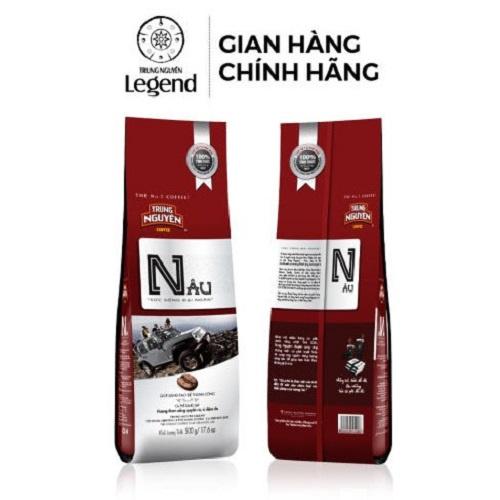 Combo 2 Bịch Cà Phê Rang Xay Chữ N - Trung Nguyên Legend - 500gr (Gu vừa, thơm nồng và bền)