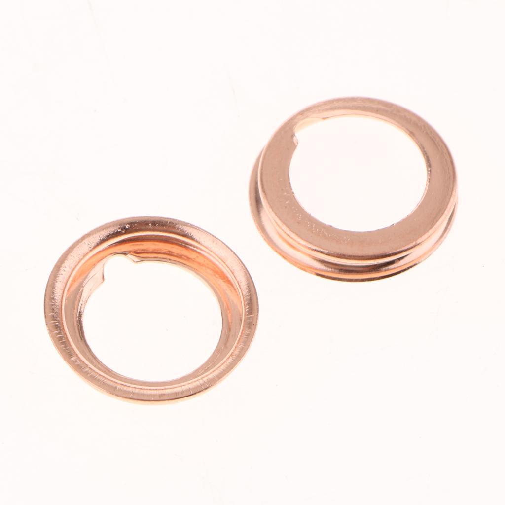 50pcs 14mm Oil Drain Plug Crush Washer Gaskets for Audi S4 A4 Q5 VW+50pcs 12mm Oil Drain Plug Gaskets for