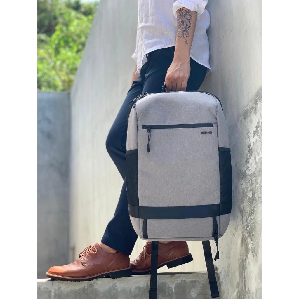 Balo AGVA Traveller Daypack 15.6 inch - Mã LTB357GREY - Ba lô Phù hợp du lịch ngắn ngày - Có ngăn đựng giày riêng - Bảo hành chính hãng 2 năm