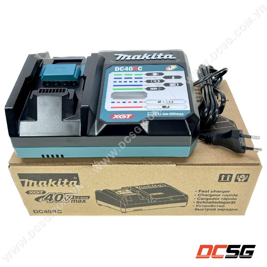 Bộ sạc nhanh 40Vmax/ DC40RC Makita 191M90-3 | DCSG