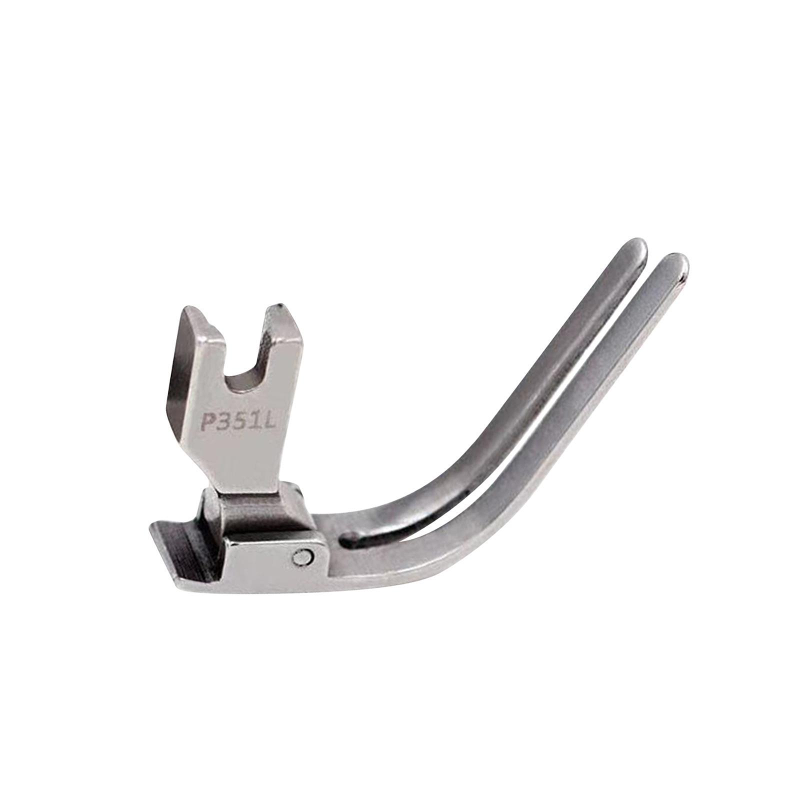 Industrial Sewing Machine Presser Foot Narrow Zipper Foot Durable Accessory Lockstitch Easy to Use Steel Presser Foot for Sewing Machine