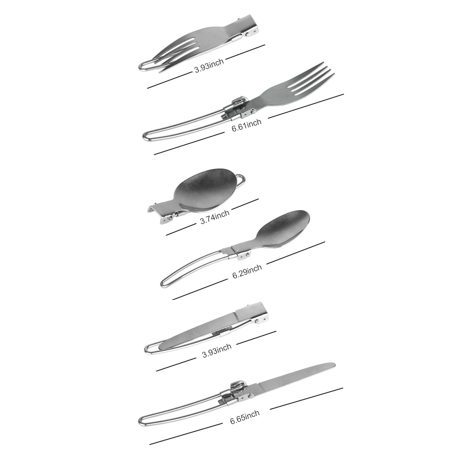 Bộ dao dĩa 3 cái bằng thép không gỉ