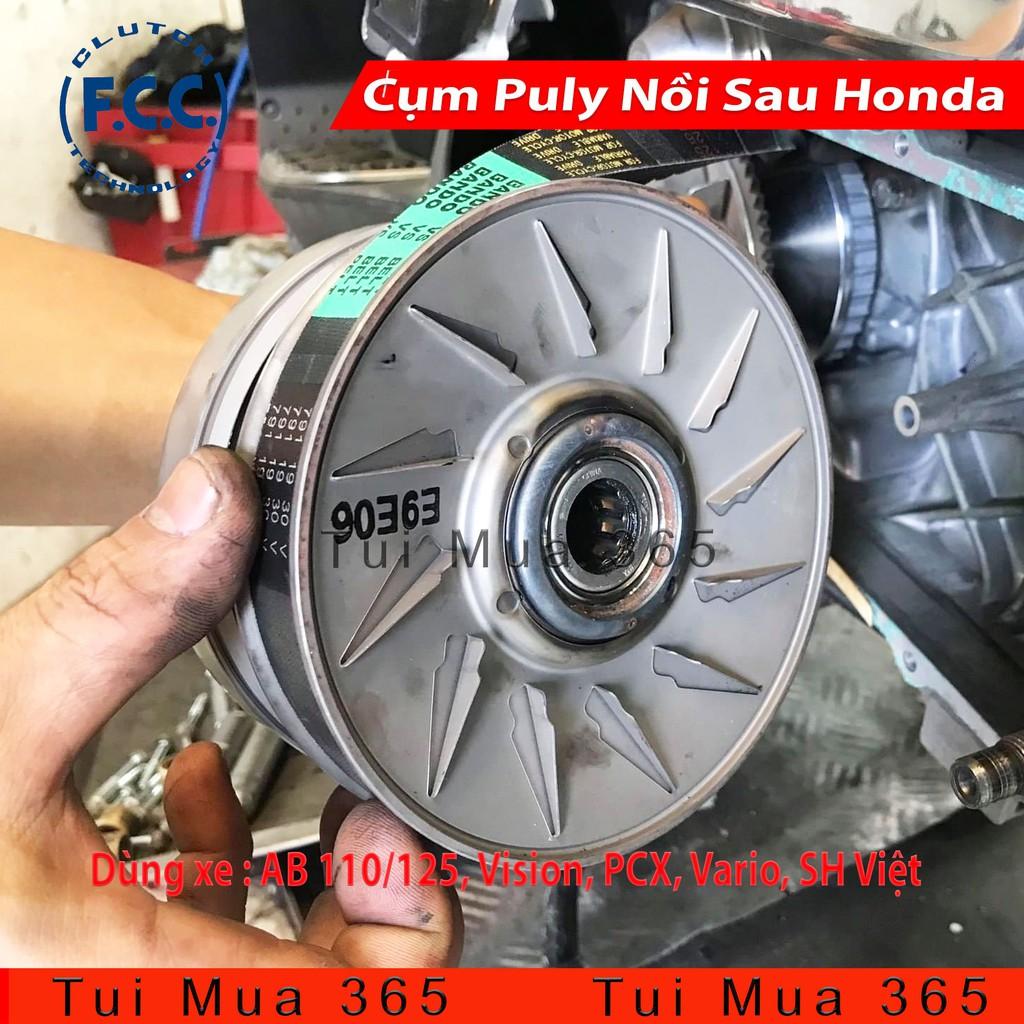 Bộ Puly FCC Nồi Sau Xe Air Blade, Vision, PCX, Vario, SH Việt