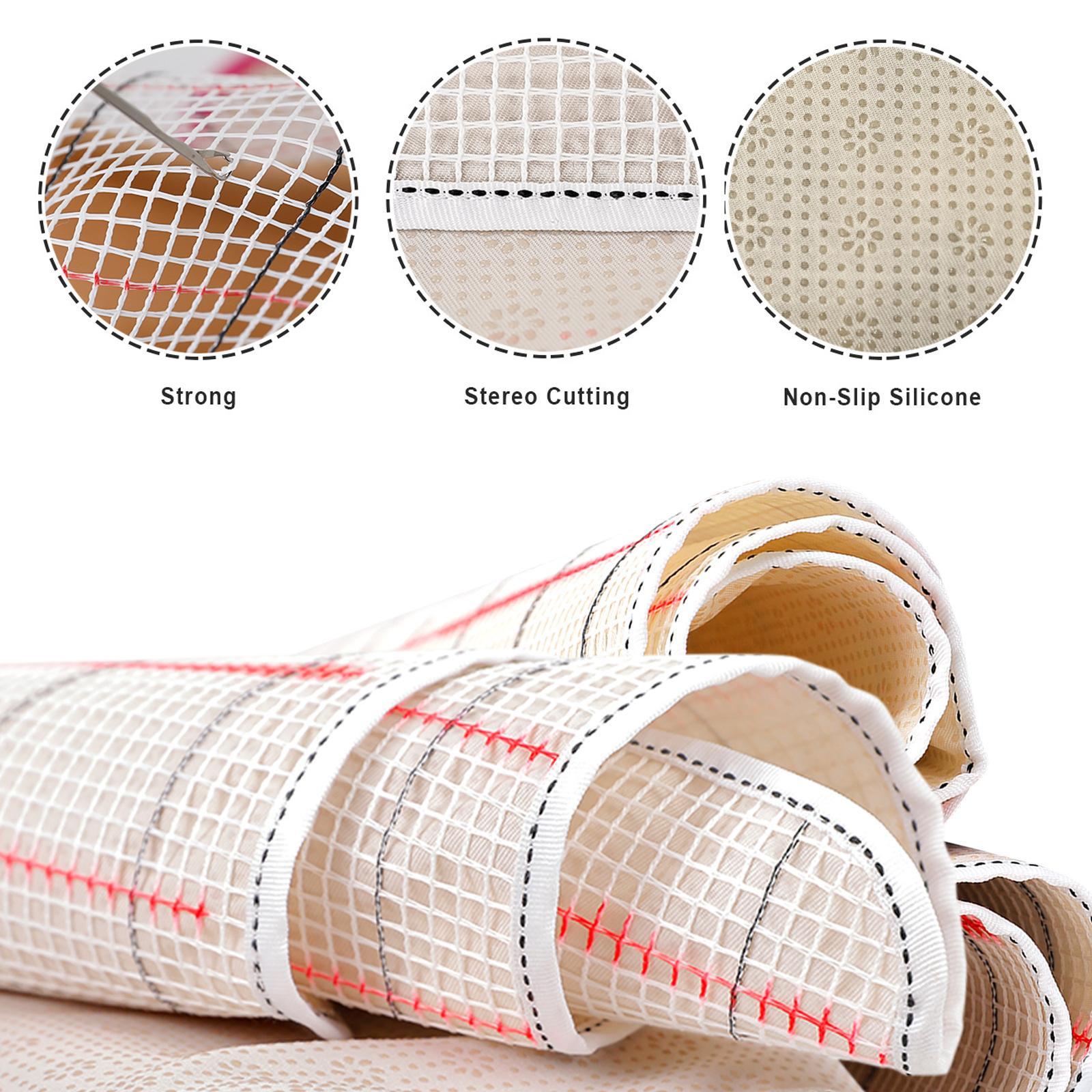 24 x 16" Latch Hook Rug Kits Home Decor Crochet Yarn DIY Rug Making Kits Cushion Unfinished Tapestry Mat for Adults Kids Craft