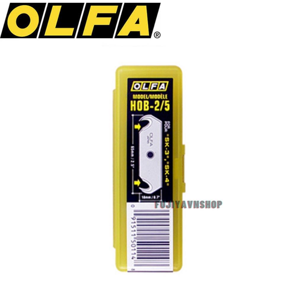 Lưỡi dao hình thang thay thế OLFA - HOB-2/5