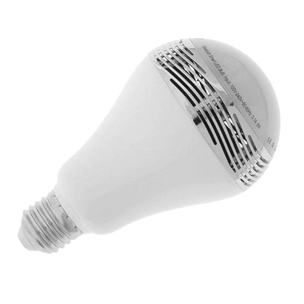 Multi-functional Intelligent Remote Control Speaker Bubble LED Lamp White