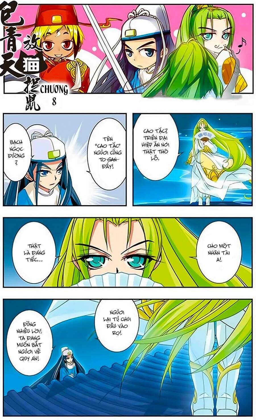 bao thanh thiên thả mèo bắt chuột chapter 8 1