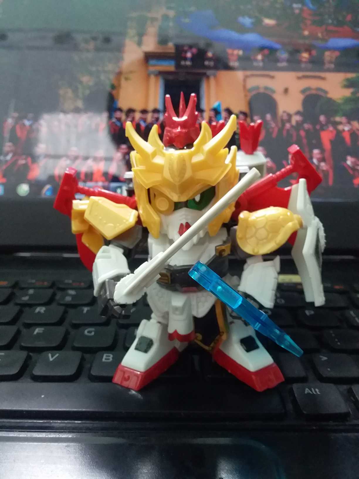 Xếp Hình Đồ Chơi Gundam Huang Zhong - Gundam Tướng Hoàng Trung A028- Tam Quốc