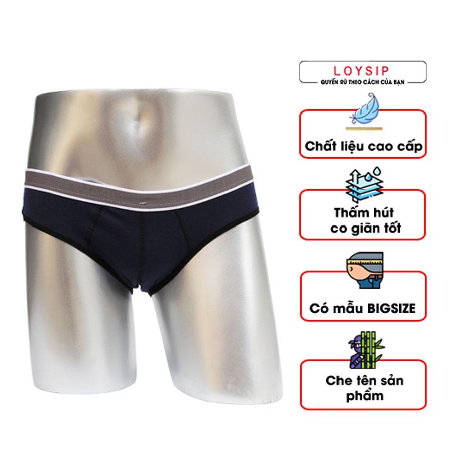 Quần lót tam giác nam cotton co giãn 4 chiều thoáng mát, thấm hút tốt - Quần sịp nam giá rẻ