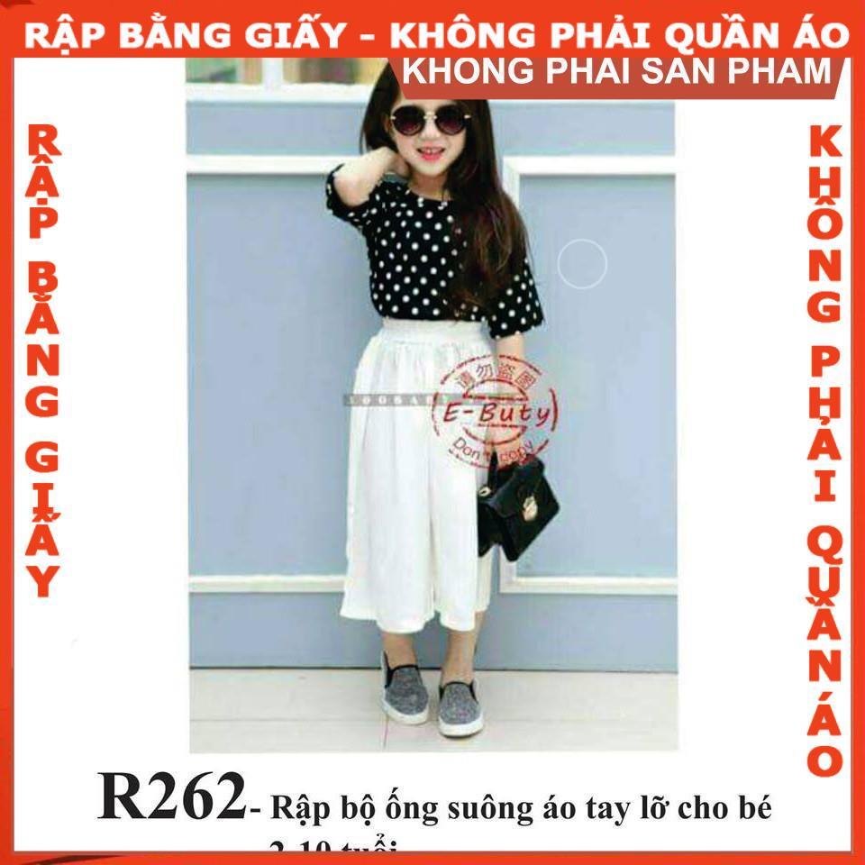 Rập giấy A0 bộ thun mã R262 (BẢN VẼ)