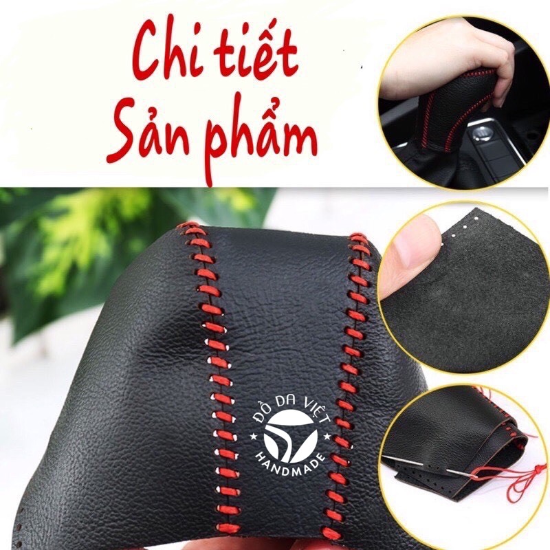 BỌC CẦN SỐ, PHANH TAY VINFATS FADIL DA BÒ THẬT 100%