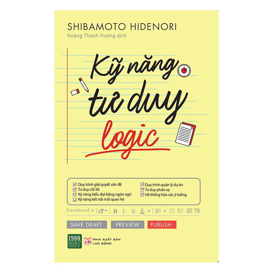 Combo Tư Duy Logic + Kỹ Năng Tư Duy Logic ( 2 Cuốn )