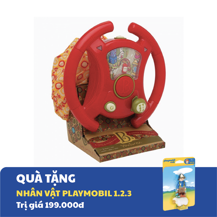 Đồ chơi vận động Vô lăng điều khiển B.Toys