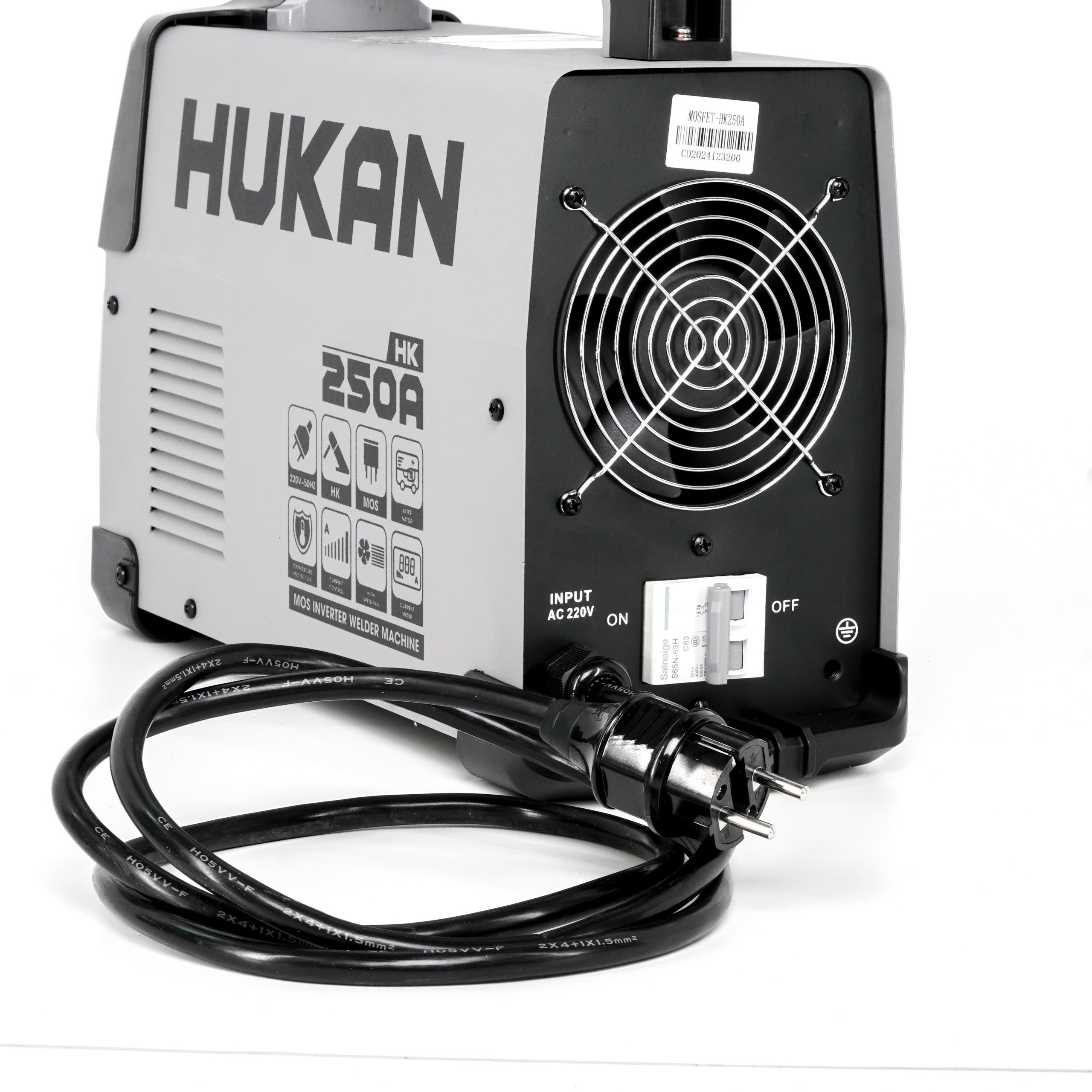 MÁY HÀN ĐIỆN TỬ 1.6-4.0MM MMA-250MOS HUKAN -HÀNG CHÍNH HÃNG