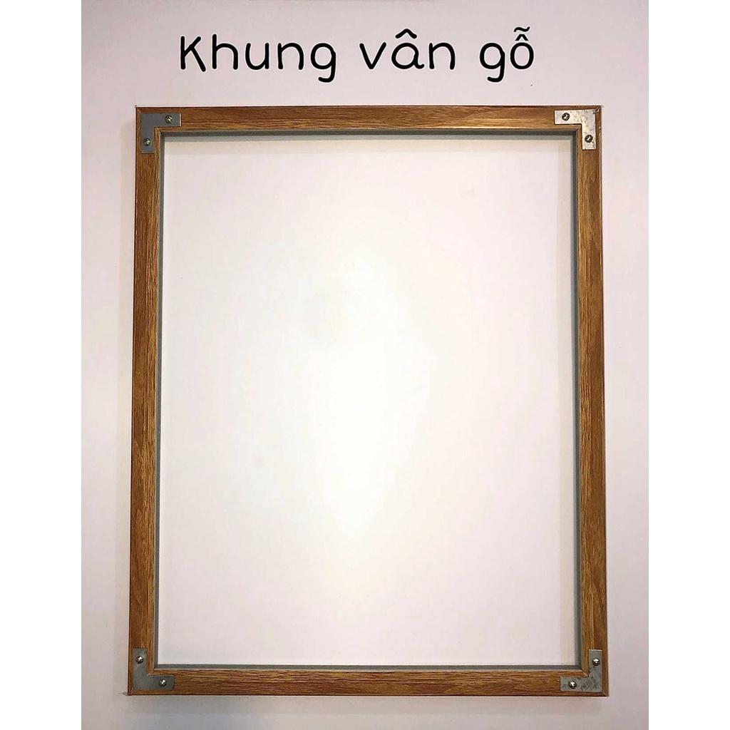 KHUNG ẢNH KHUNG TRANH treo trường nhiều kích thước hỗ trợ in hình - Jimmycanvas