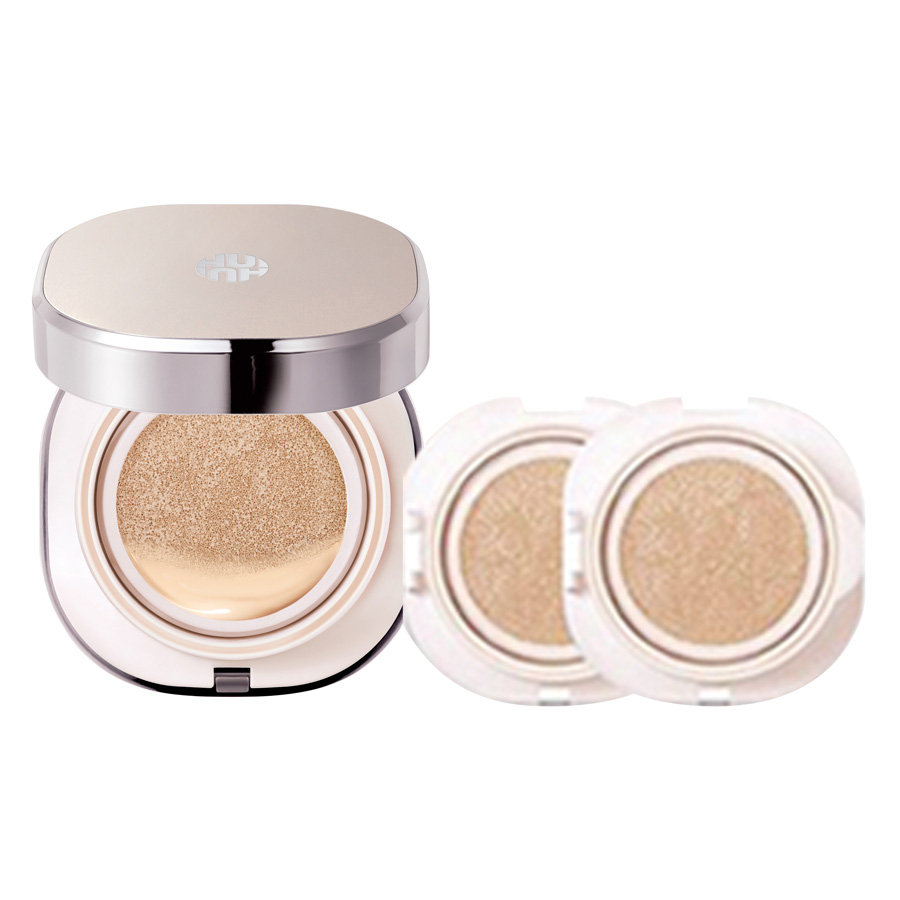 Phấn Nền Cushion Ohui Miracle Moisture Chiffon Cushion SPF50+ PA++ FI50241170 (45g) #01 + 2 Lõi Thay Thế